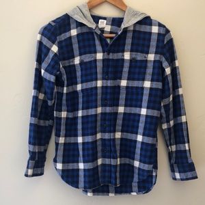 GAP Flannel with Hood